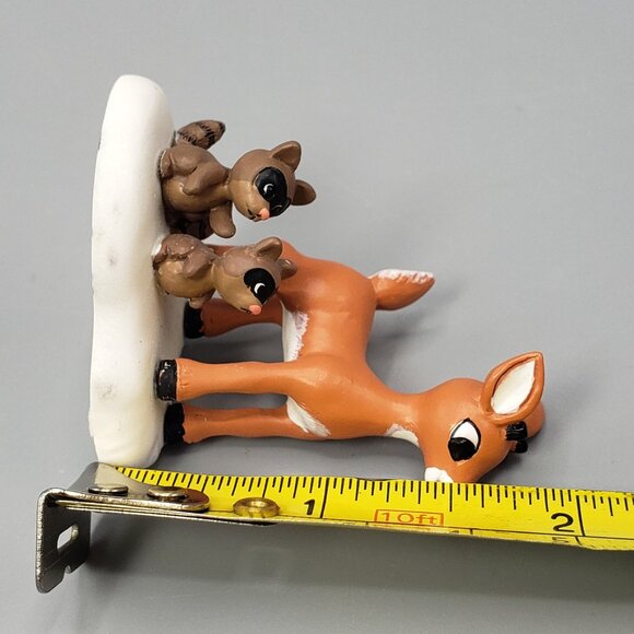 Department 56, Rudolph the Red-Nosed Reindeer Village  SIGNED Dept 56 Rudolph Reindeer She Said I\'m Cute Figure 2013 North Pole 4025287
